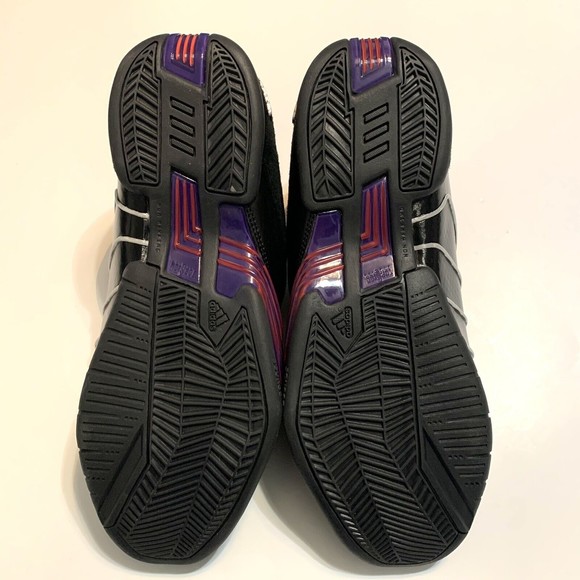 adidas TMAC 3 Restomod Raptors Black Purple Men Size 9 Basketball Shoes  GY2394 - Picture 5 of 9